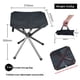 thumbnail image 1 of Taburete de camping plegable de acero inoxidable ultra ligero - Taburete de mochila portátil compacto con bolsa plegada tamaño para senderismo viajes eventos al aire libre, 1 of 3