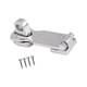 thumbnail image 1 of Pomo de puerta, bisagra, cerradura de puerta de barco, piezas de reparación plateadas, candado de cerradura de caja, accesorios de Hardware para yates con tornillo, 1 of 5