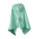 thumbnail image 4 of Albornoz Para Niños Pequeños Con Capucha Traje De Dormir Ligero Toalla De Baño Transpirable Para Niños Verde, 4 of 5
