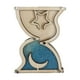thumbnail image 3 of Accesorio De Tablero Ocupado De Madera Para Niños Pequeños, Enseñanza Temprana De Habilidades Prácticas, Reloj De Arena Azul, 3 of 5