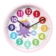 thumbnail image 2 of Reloj De Pared Para Niños Relojes Analógicos Reloj De Enseñanza Para La Escuela Aula Hogar Pulpo, 2 of 5
