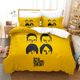 thumbnail image 1 of Big Bang Theory Duvet Cover Set King Queen Double Full Twin Single Size For Kids Teens Bedding SetBed Sheets, 1 of 5
