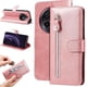 thumbnail image 1 of Funda con Cremallera para Realme 13 Plus 5G, Carcasa Cartera de Cuero PU con Soporte y Tarjetero, 1 of 5