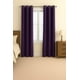 thumbnail image 1 of Pack 2 Cortina Engomada Termica Tela Delgada 100% Blackout 140X225 violeta 140X225, 1 of 9