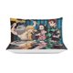 thumbnail image 3 of Demon Slayer 3-Piece Bedding Set Warm And Comfortable Soft Duvet Cover Bed Set for Boys Girls Kids Adult Bedroom All Season, 3 of 5