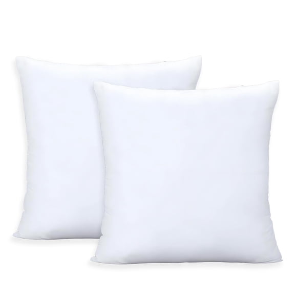 Almohada ORJ 51x51 cm Blanca - Pack de 2 Insertos de Algodón