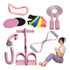 thumbnail image 1 of "Pilates Y Yoga Bandas Elásticas Belug De Resistencia Kit 11 Pzas Rosa Claro ", 1 of 5