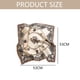 thumbnail image 2 of Bufanda de seda morera auténtica (53 x 53 cm) - Pañuelo ligero para el cuello - Bufandas cuadradas pequeñas con estampado digital para mujer y hombre, 2 of 7