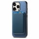 thumbnail image 4 of Funda de Cuero Magnética con Tarjetero para iPhone 15 Pro Max Cubierta Delgada Azul, 4 of 5