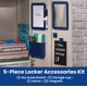 thumbnail image 2 of Kit Organizador para Casilleros LockerMate de 6 Piezas - Marino, 2 of 7