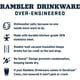 thumbnail image 4 of Botella YETI Rambler 1.36L de acero inoxidable con aislamiento al vacío, 4 of 8