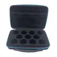 Magideal - Bolsa De Colección Yo, Bolsa De Almacenamiento De Bolas Yo, Bolsa De Transporte, Organizador Multifuncional, Diseño A Prueba De Golpes Y Caídas, Portátil Con Asa Con Cremallera Azul