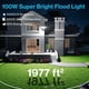 thumbnail image 2 of Foco Olafus, 100 W, 10000 lúmenes, LED IP65, resistente al agua, negro, 2 of 9
