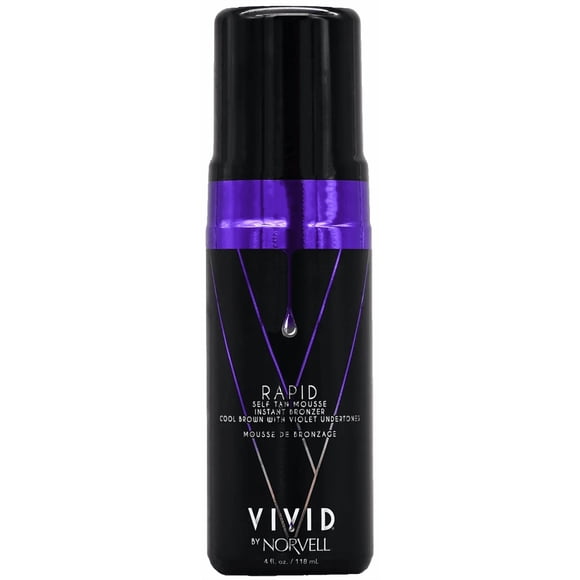 Mousse Autobronceadora Vivid Rapid Con Bronceador Instantáneo 120 Ml