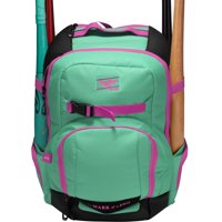 Mochila Rawlings The Journey Para Jugador De Béisbol/Sóftbol, Color Menta Y Rosa