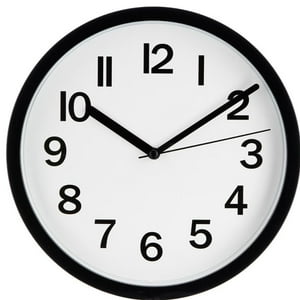 Atmosphera - Reloj Loly Diám. 22 Cm Negro