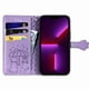 thumbnail image 3 of Funda Cartera FOXDOCK para iPhone 13 ProMax , Flip PU con Relieve de Gatos y Perros, Tarjetero y Soporte, 3 of 6
