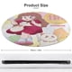 thumbnail image 2 of Alfombra Redonda Desmarcar Bee and Puppycat Felpa Coral 60cm, 2 of 6