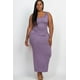 thumbnail image 1 of Vestido Largo Básico Liso de Talla Grande, 1 of 2