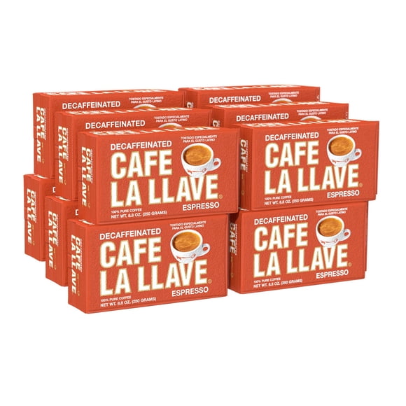 Café Café La Llave Café Café Café La Llave, café expreso molido oscuro, 250 ml, 12 unidades