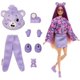 thumbnail image 3 of Muñeca Barbie Cutie Reveal Care Bears peluche morado, 3 of 4