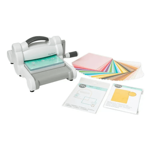 TROQUELADORA Sizzix Big Shot Whiteandgrey Kit