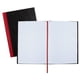 thumbnail image 3 of Cuaderno Black n' Red A5 con líneas finas, tapa dura negra y lomo rojo, 3 of 7