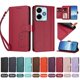 thumbnail image 4 of Funda Cartera Trébol para Xiaomi Poco M6 4G con Ranuras Tarjetas y Carga Inalámbrica Rojo, 4 of 6