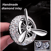 Farmers - Car Air Vent Solid Perfume, Vehicle Air Freshener, Air Conditioning Fragrance Tablets, Air Force Propeller Perfume