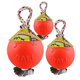 thumbnail image 2 of Juguete para perros Jolly Pets Romp-n-Roll con cuerda y pelota de 20 cm, color naranja, 2 of 4