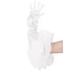 thumbnail image 5 of INSPIRE CHIC Guantes de Ópera de Terciopelo para Mujer con Tul y Volantes Sobredimensionados para Fiesta Talla Única Blanco, 5 of 6