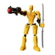 thumbnail image 2 of Figura de Acción Robot Modelo Móvil Multiarticulada Amarillo, 2 of 3