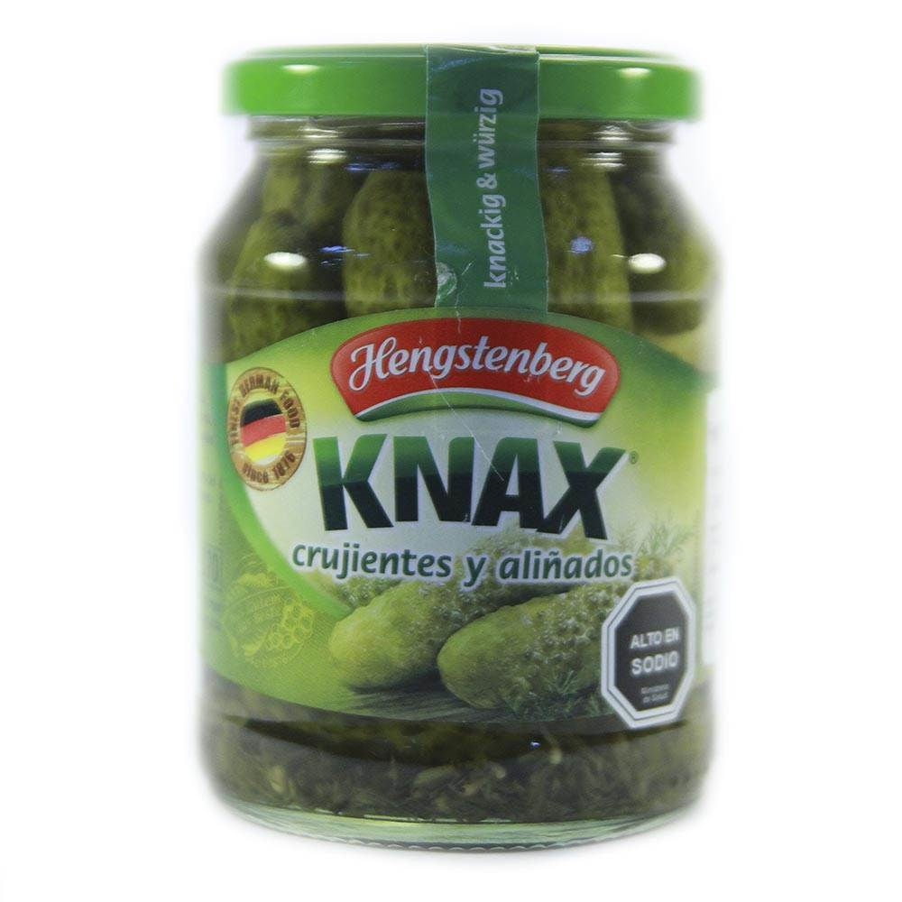 Pepinillos Crujientes Y Aliñados Frasco 1 Un Hengstenberg