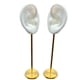 thumbnail image 1 of 2 Soportes Duraderos Para Exhibición De Pendientes, Modelo De Oreja Humana, Soporte Para Perno, Silicona Suave, 1 of 5