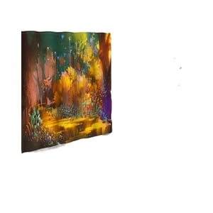 Genérico - Cortina Para Baño Con Forro De Ducha 180 Cm L43