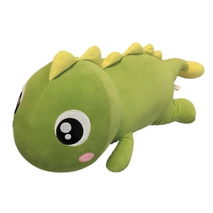 Magideal - Juguete De Peluche De Dinosaurio, Juguete De Peluche, Sofá De Dibujos Animados, Muñeco De Dinosaurio De Peluche Lindo, Muñeco De Peluche De Dinosaurio Espalda Amarilla