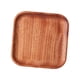 thumbnail image 2 of Bandeja De Madera Para Servir, Bandeja De Madera Fácil De Limpiar Para Comida, Fruta, Aperitivos, Pan, 13cm X 13cm X 1,5 Cm, 2 of 5