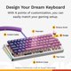 thumbnail image 3 of Teclado GLORIOUS Gaming GMMK 3 PRO Barebones con perilla, plateado, 3 of 6