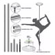 thumbnail image 3 of Barra Profesional Pole Dance Fitness Portátil Fijo-giratorio, 3 of 3