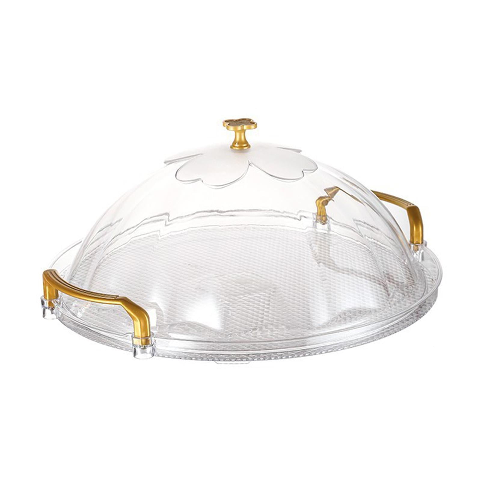 Bothyi - Plato Para Tartas Con Bandeja Para Servir Cúpula Con Asa Para Office Tea Xl
