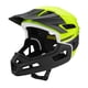 thumbnail image 4 of Casco De Bicicleta De Cara Completa, Casco Protector, Amortiguador, Casco De Bicicleta De Montaña, Amarillo Fluorescente, 4 of 5