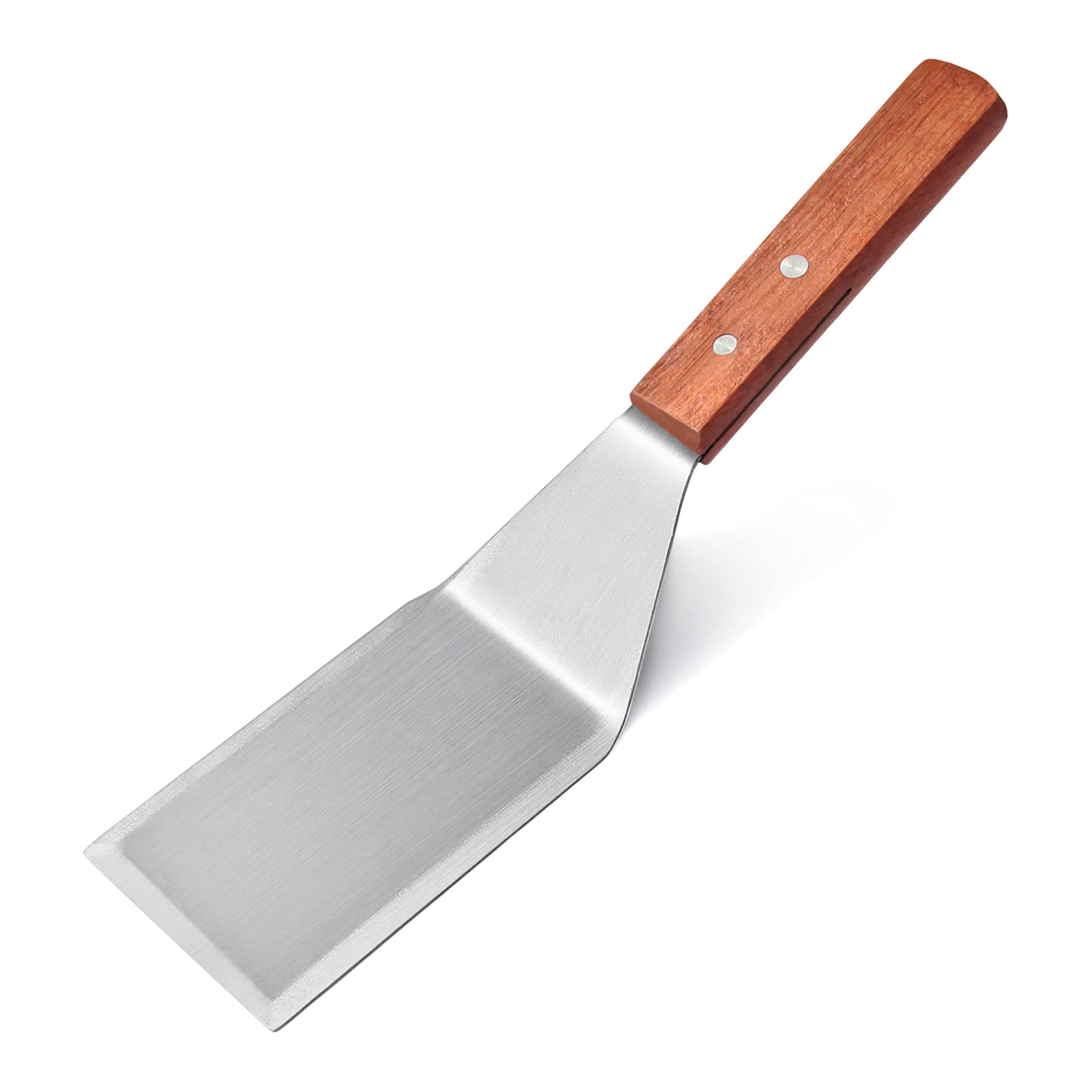 Tornero Y Espátula Para Hamburguesas New Star Foodservice Con Mango De Madera