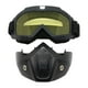 thumbnail image 2 of Mascara Airsoft Modular Paintball Antiparra Desmontable Amarillo, 2 of 3