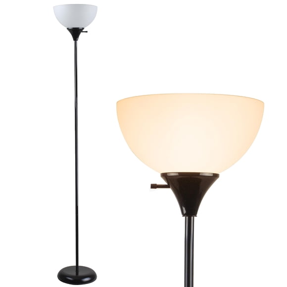 Lámpara de pie Newhouse Lighting Charles 180 cm negra