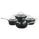 thumbnail image 1 of Batería de Cocina Antiadherente Black Copper 7 Pzs Simplit, 1 of 8