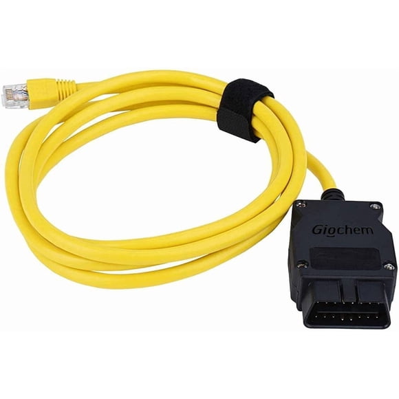Cable OBD2 RJ45 Giochem Enet Ethernet de 2 m para BMW Coding F-Series