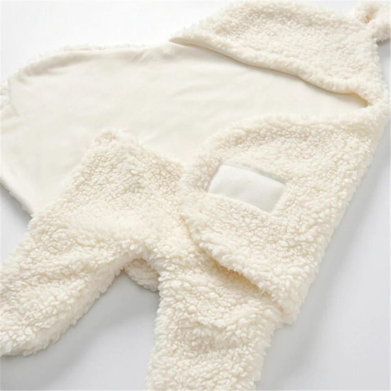 Clickdescuento - Saco De Bebe Para Dormir Polar Blanco Blanco S