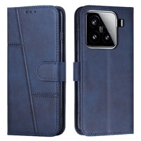 Foxdock - Funda Flip Para Xiaomi 15 – Carcasa Delgada Y Resistente A Impactos Con Soporte Para Uso Diario Y Profesional