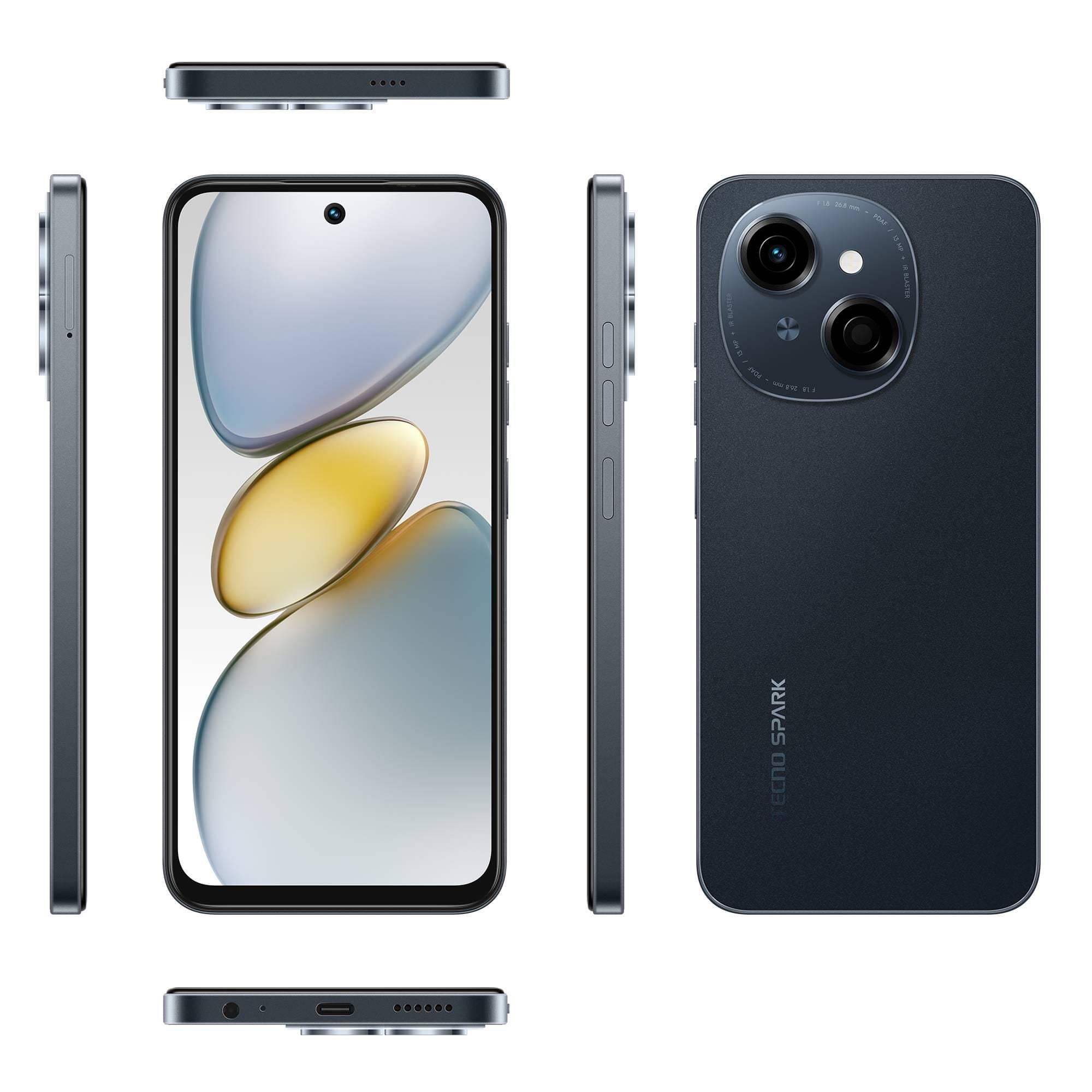 Tecno - Smartphone Spark Go 1 4G 64Gb Negro