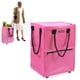 thumbnail image 1 of Bolsa de supermercado con ruedas WORKPRO, grande, 136 L, 50 kg de capacidad, rosa, 1 of 8